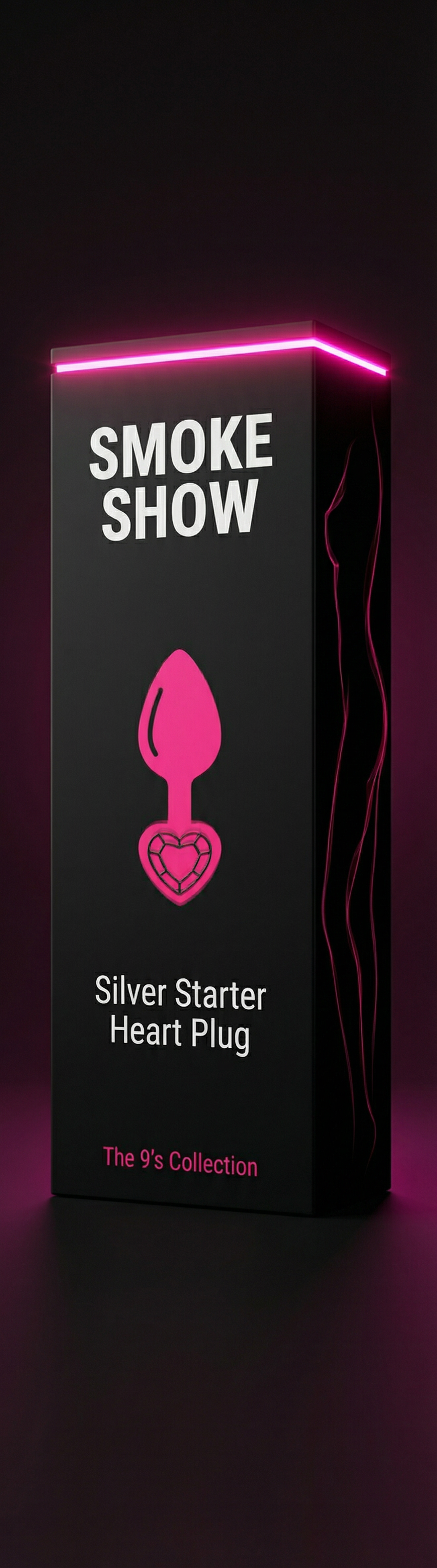 Silver Starter Heart Plug